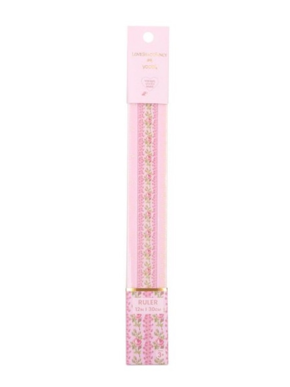 LoveShackFancy x Target - Yoobi Blooming Heirloom 12"
Ruler Strawberry Macaroon